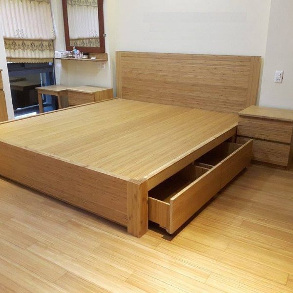 Bamboo panel for floor and bed